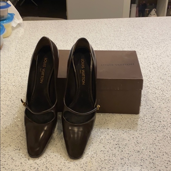 👡Louis Vuitton high heels-👡brown- like new - Picture 4 of 8